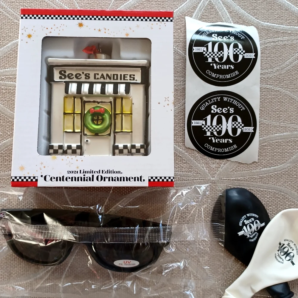 See's Candies 100 Year Anniversary Swag!